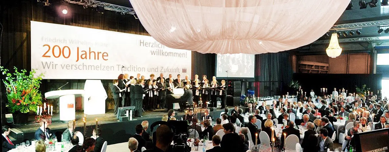 Firmenjubiläum der Friedrich Wilhelms-Hütte, Mülheim/ Ruhr