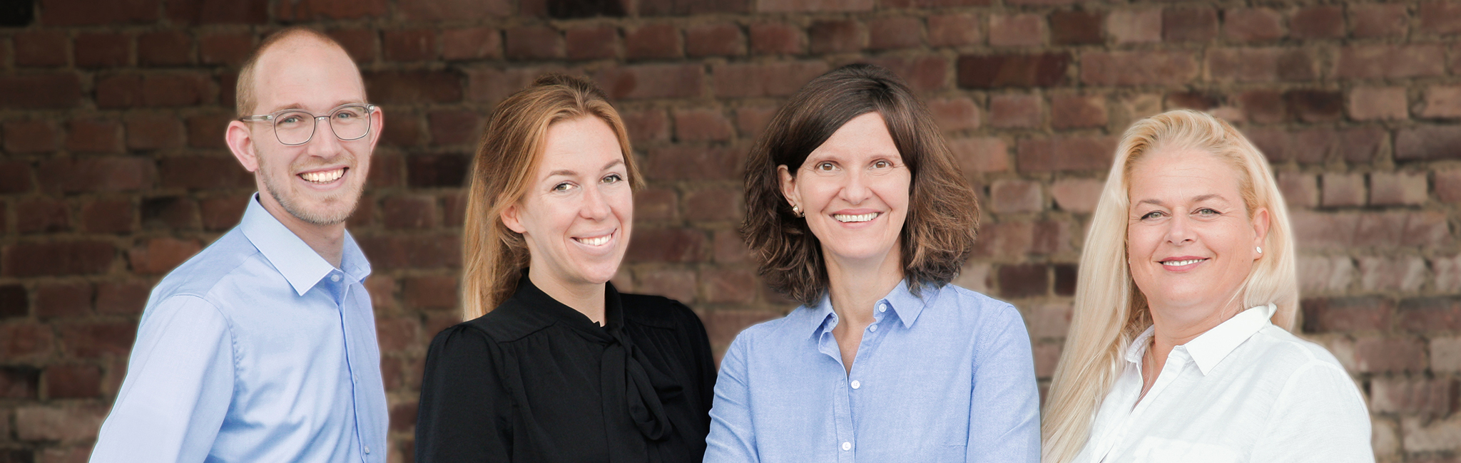 Das wort-wahl Team: Von links nach rechts Benedikt Henrichs, Samsara Grabs, Karin Rademacher, Kerstin Pages